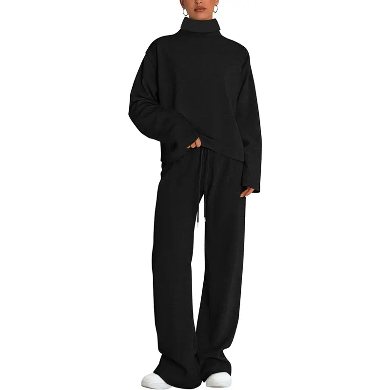 🔥 2026 New Arrival | Women’s Cashmere Turtleneck Sweater & Pants Set – Save 50% Today! ❄️
