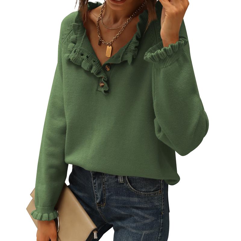 Women’s Pullover Sweater ✨ Casual Long Sleeve