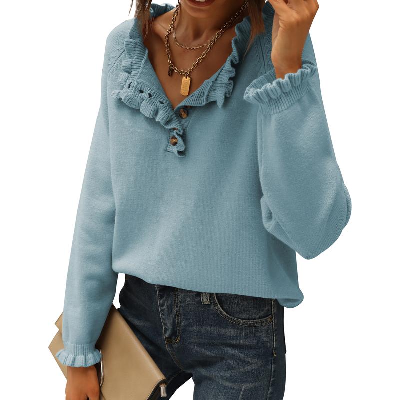 Women’s Pullover Sweater ✨ Casual Long Sleeve