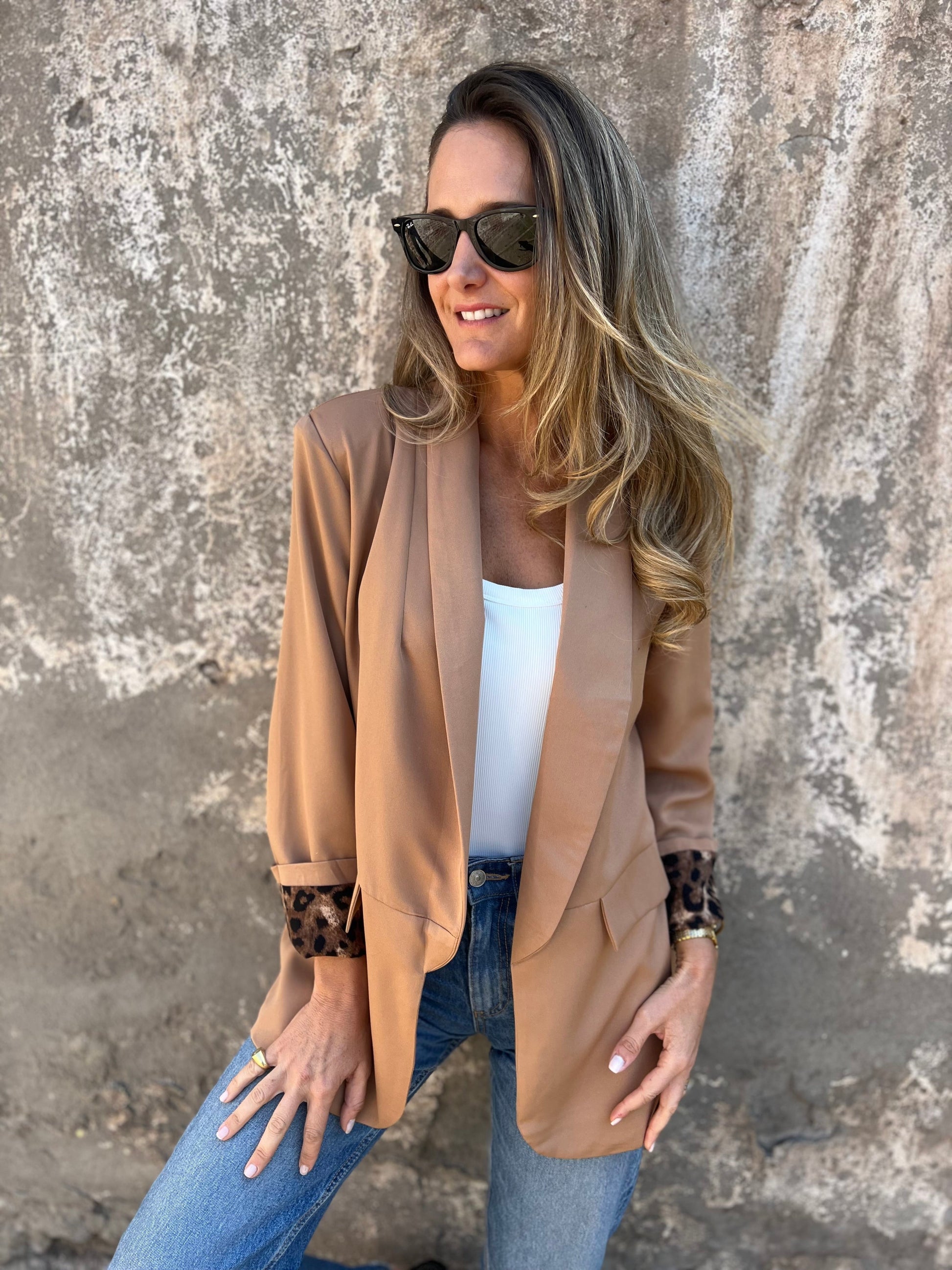 🔥 50%OFF today 🔥Autumn & Winter Leopard Print Blazer | Long-Sleeved Women’s Jacket🐆