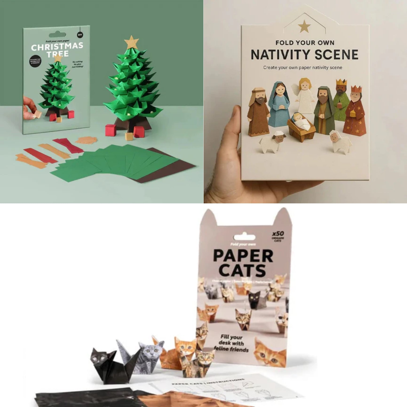 😻✨Easy DIY Paper Cats Kit | Guided Lines & Instructions Included 🎁Buy More Save More