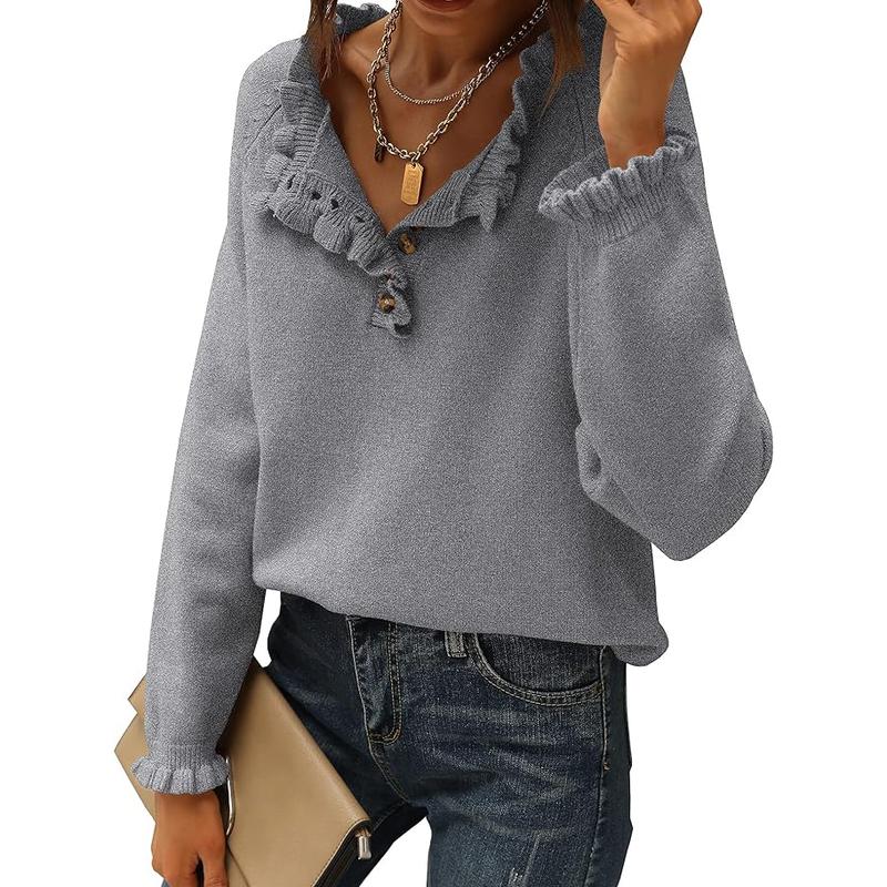 Women’s Pullover Sweater ✨ Casual Long Sleeve