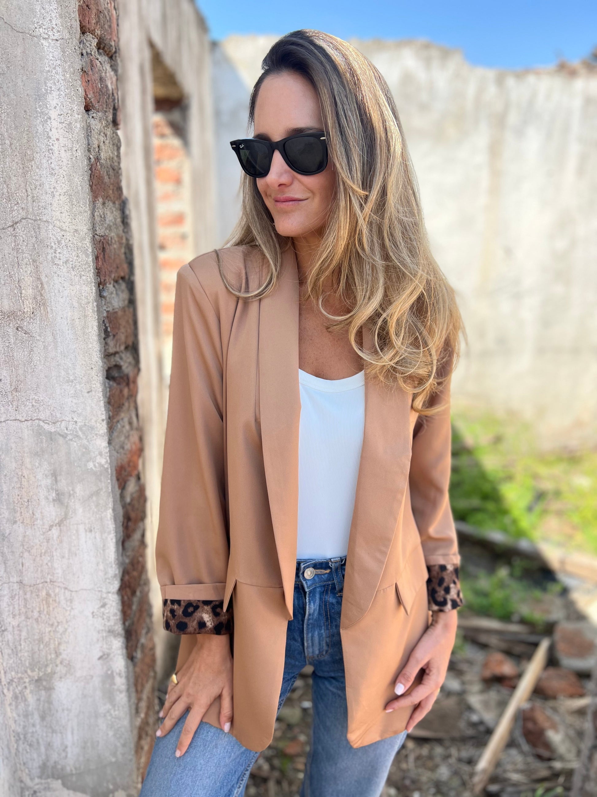 🔥 50%OFF today 🔥Autumn & Winter Leopard Print Blazer | Long-Sleeved Women’s Jacket🐆