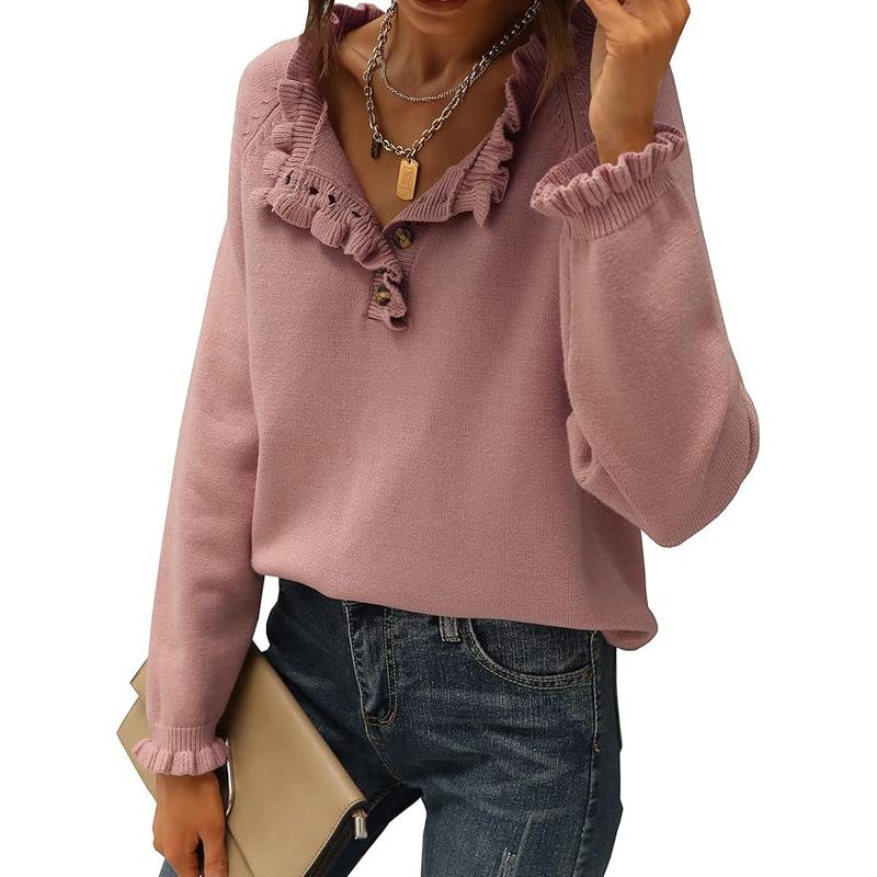 Women’s Pullover Sweater ✨ Casual Long Sleeve