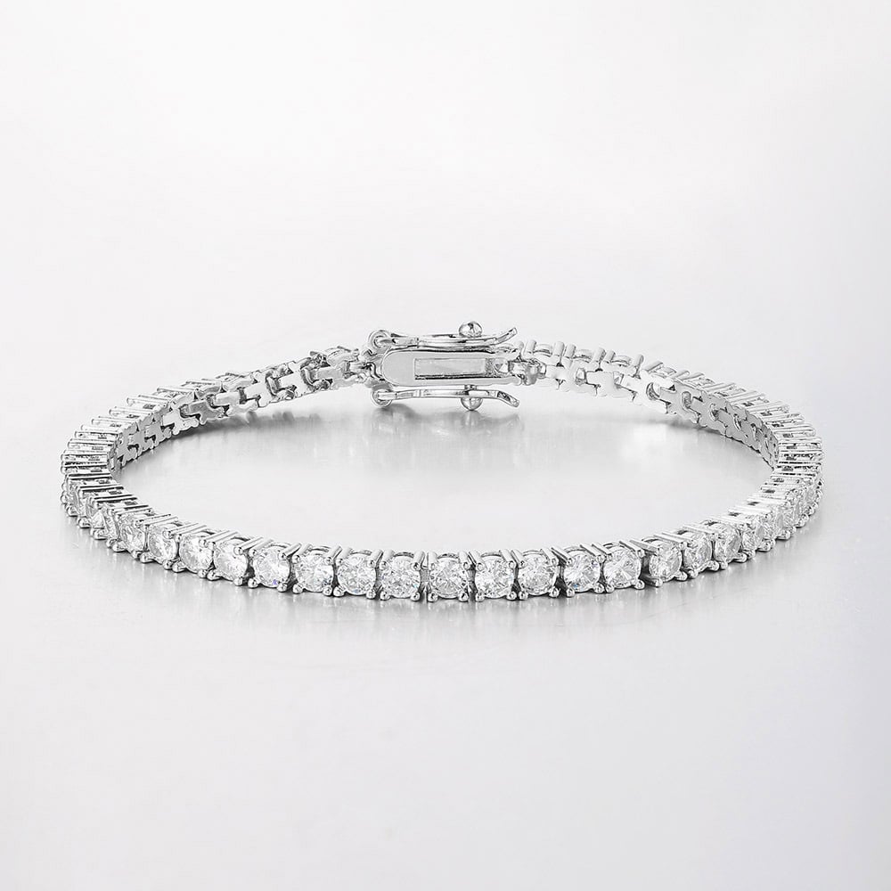💎 Dazzling Zircon Bracelet | Timeless Sparkle ✨
