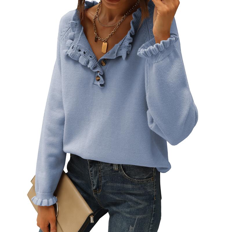 Women’s Pullover Sweater ✨ Casual Long Sleeve
