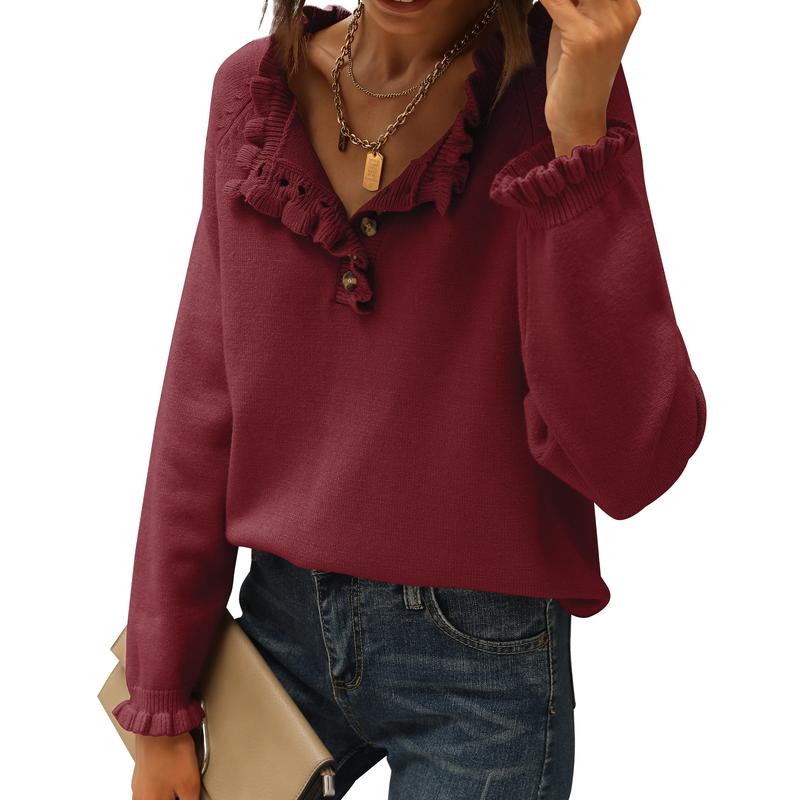 Women’s Pullover Sweater ✨ Casual Long Sleeve