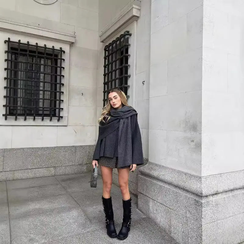 Asymmetric Knit Cardigan 🍂 Casual Fall Sweater