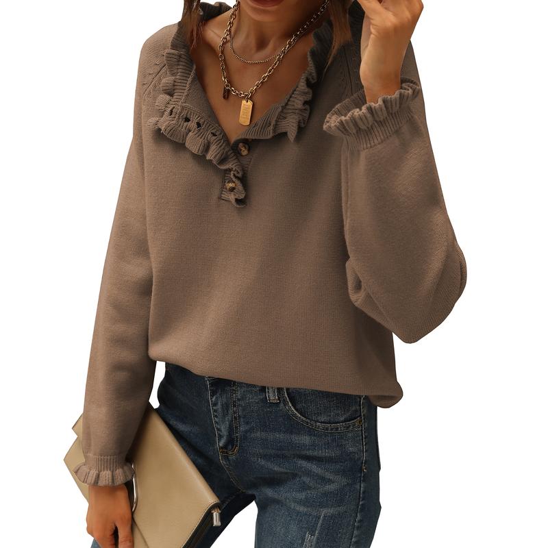 Women’s Pullover Sweater ✨ Casual Long Sleeve