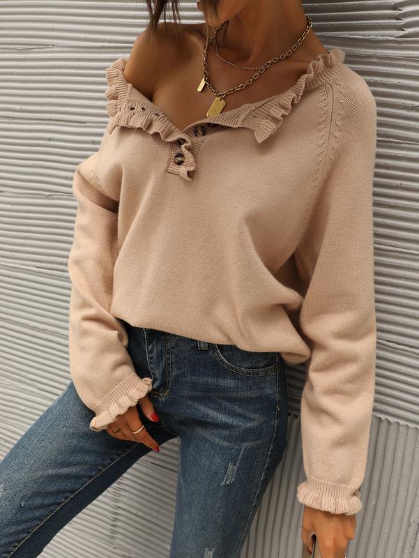 Women’s Pullover Sweater ✨ Casual Long Sleeve