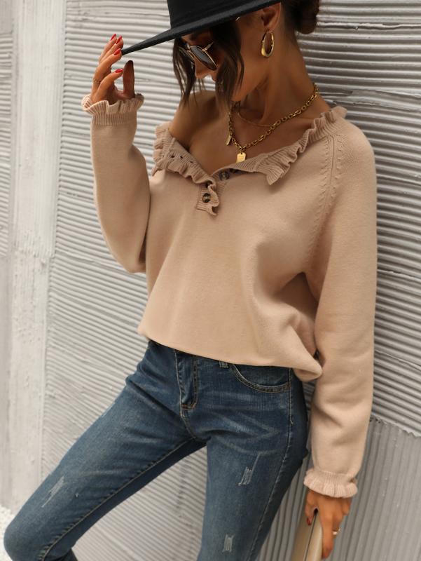 Women’s Pullover Sweater ✨ Casual Long Sleeve