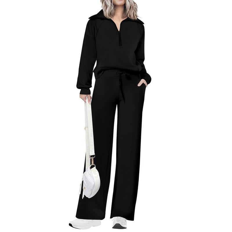 Chic 2-Piece Set 💖 Zip Sweatshirt + Pants –50%