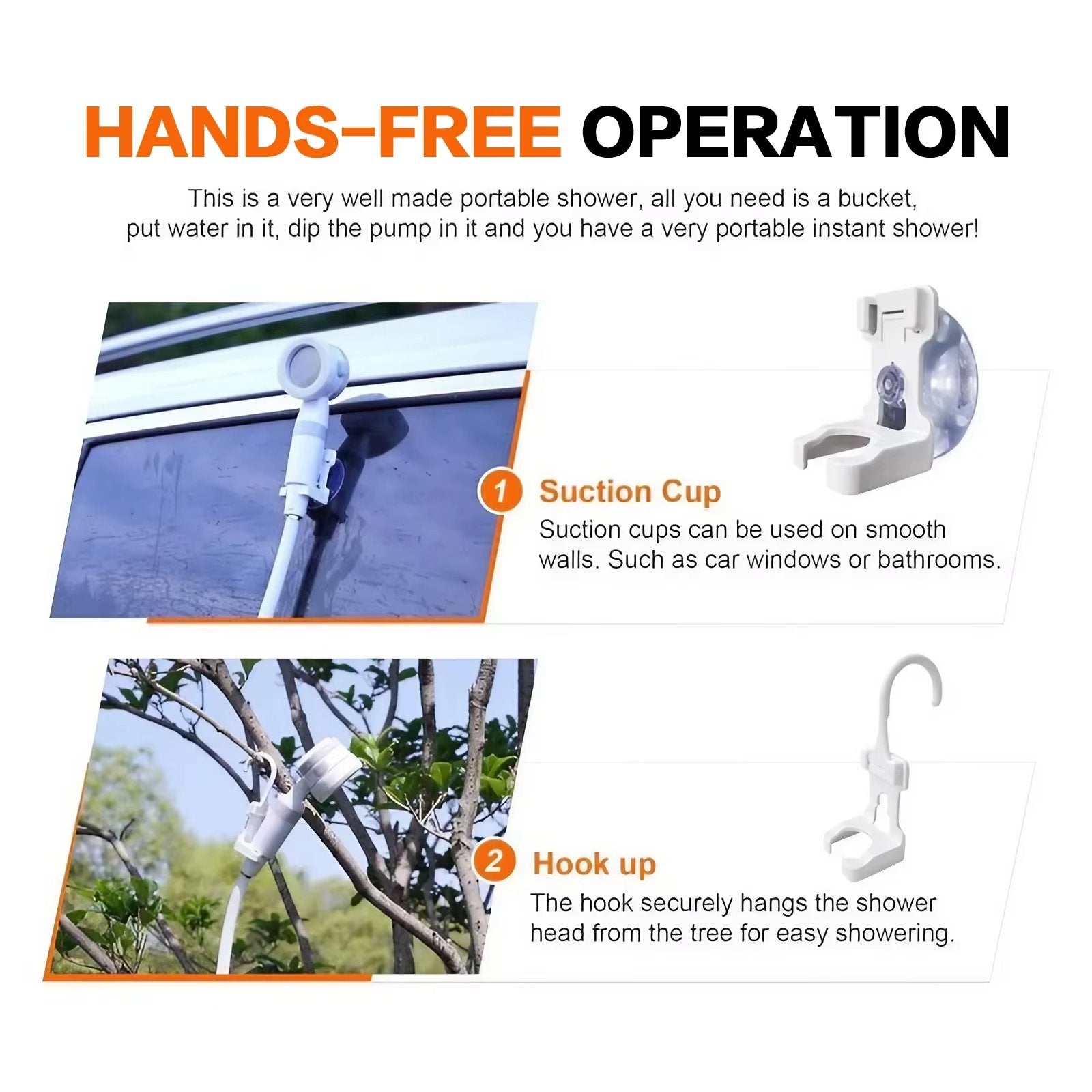 Portable Outdoor Camping Shower🚿