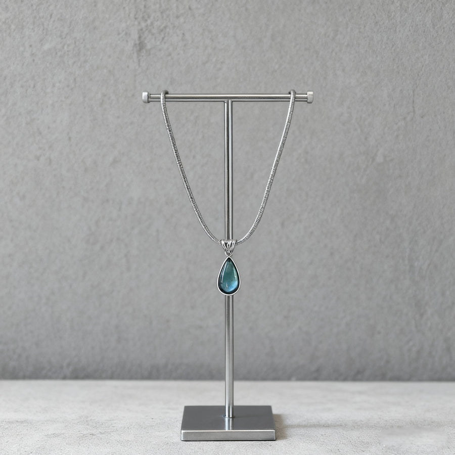 ✨Golden Water Drop Necklace – Elegant Gift!