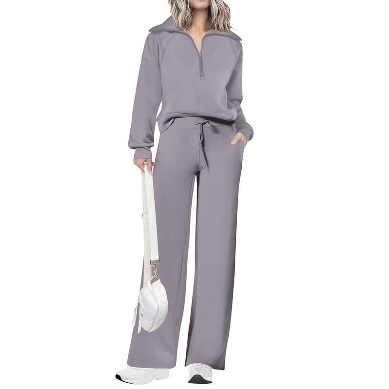 Chic 2-Piece Set 💖 Zip Sweatshirt + Pants –50%