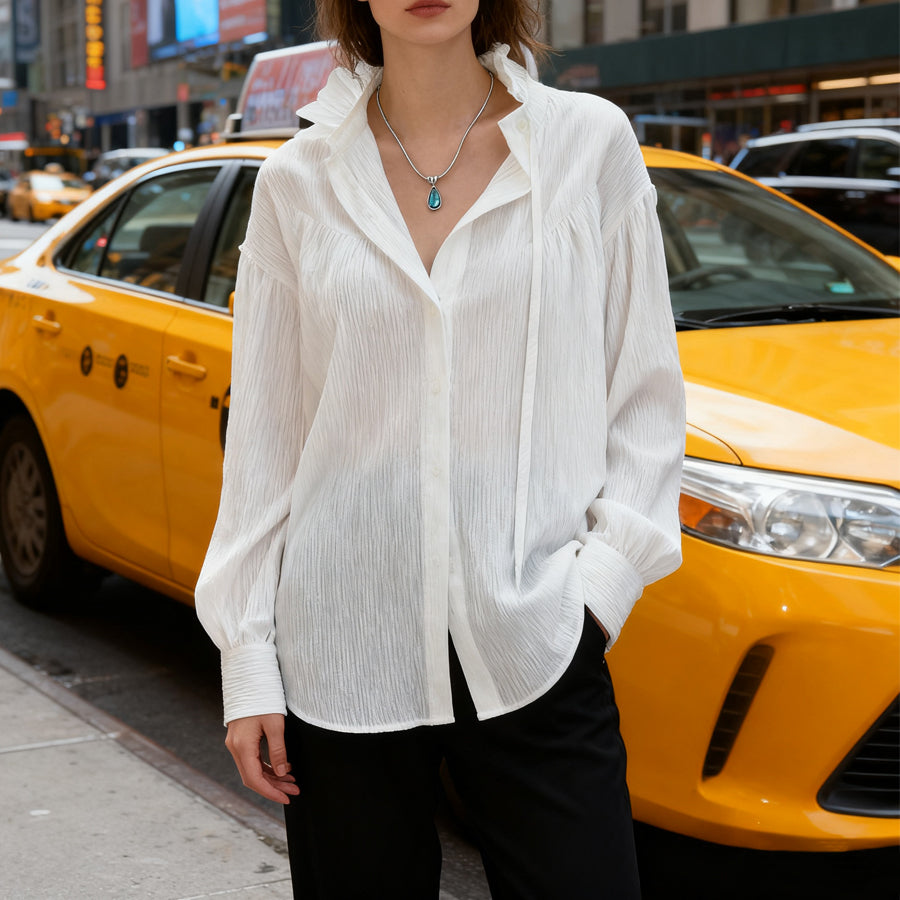 ✨Golden Water Drop Necklace – Elegant Gift!