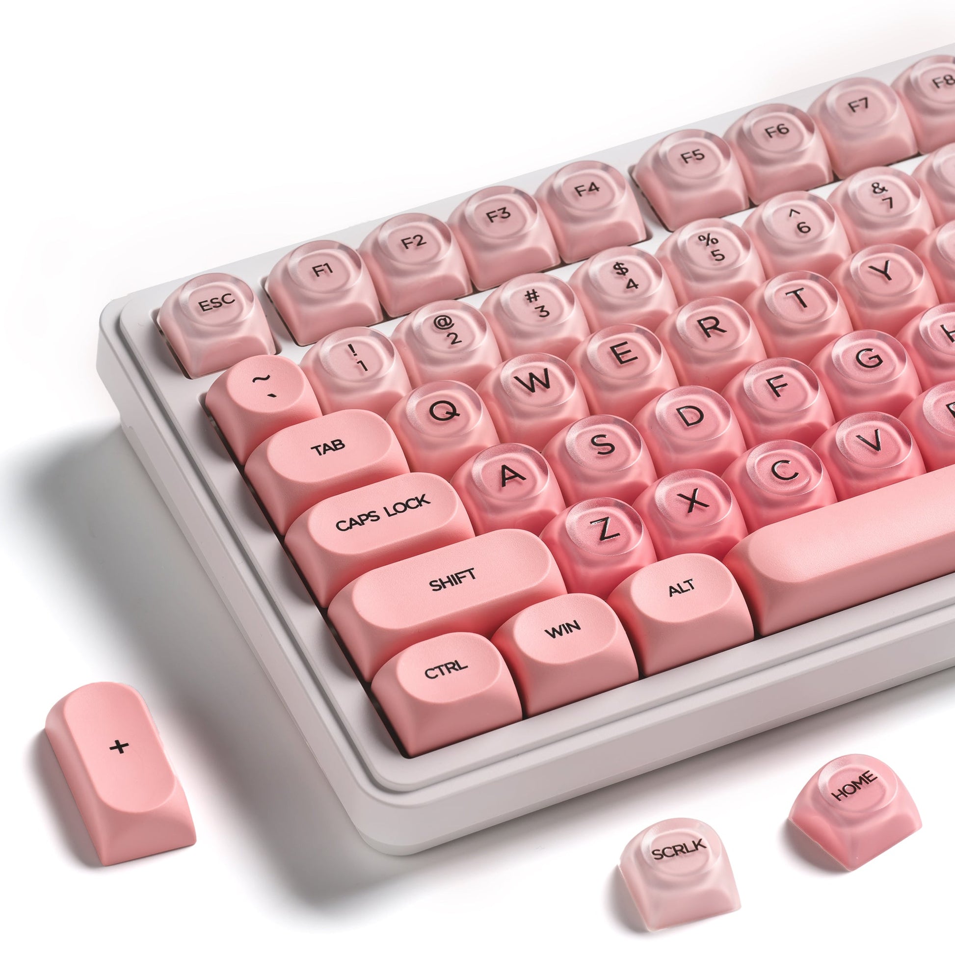 Pink Blush Keycaps 🎀 132-Key HOA Set