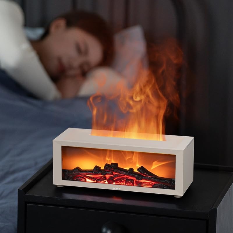 Flame Diffuser 🔥 7-Color Humidifier Magic