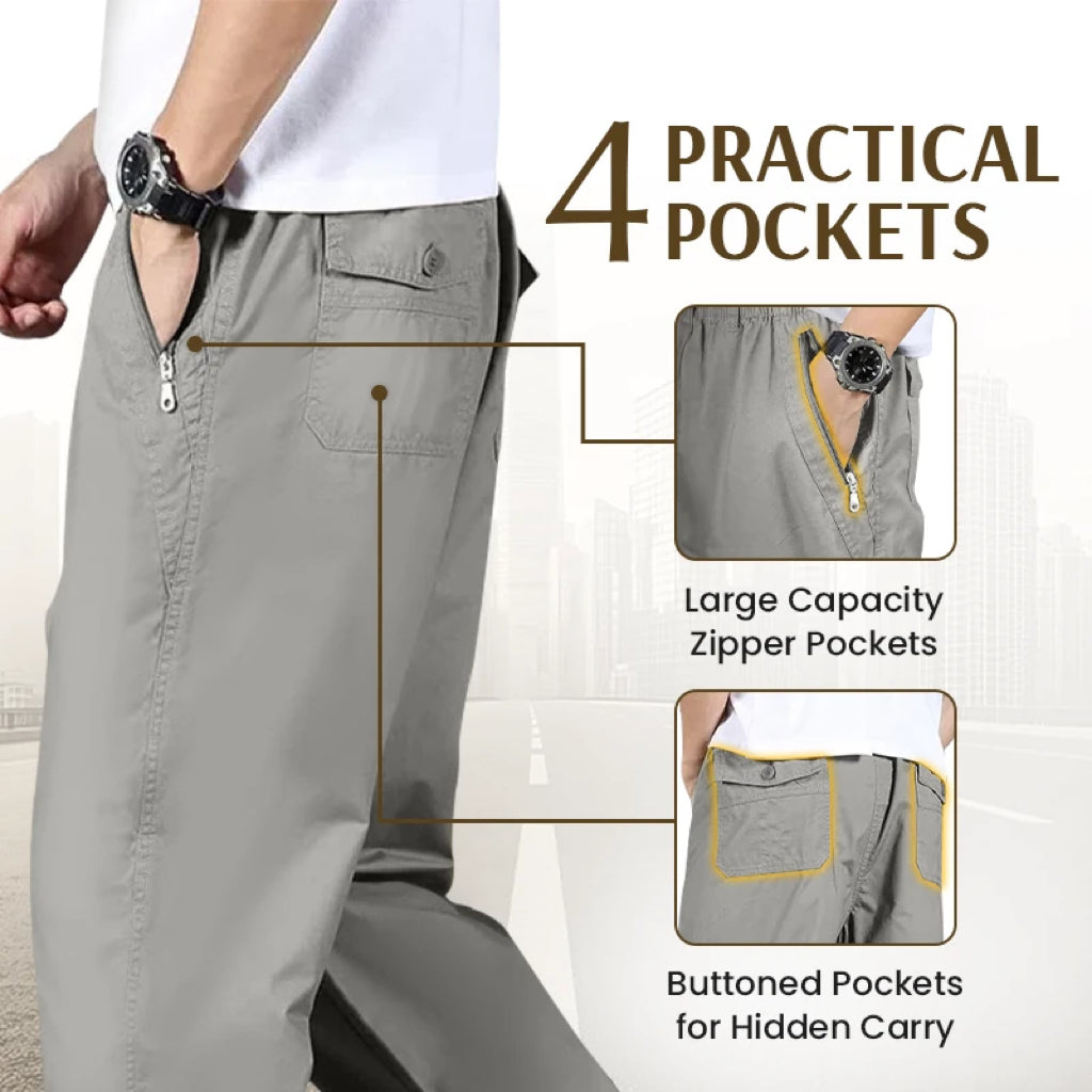👖 Flex Fit Pants ✨ With Zipper Pockets 🔑 Ultra-Comfort & Style 🔥 Flash Sale – 50% OFF Today! ⚡