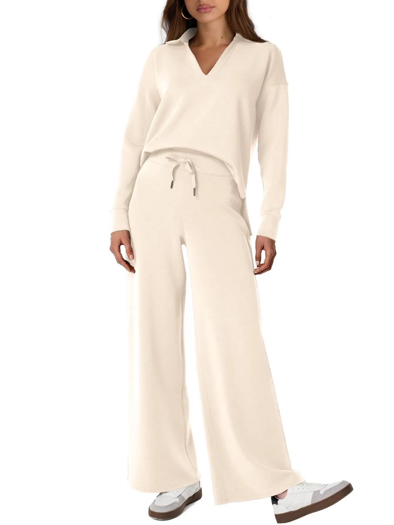 Last Day 50% OFF-Women's 2 Piece Sets Outfits Casual Long Sleeve Sweatsuits Sets