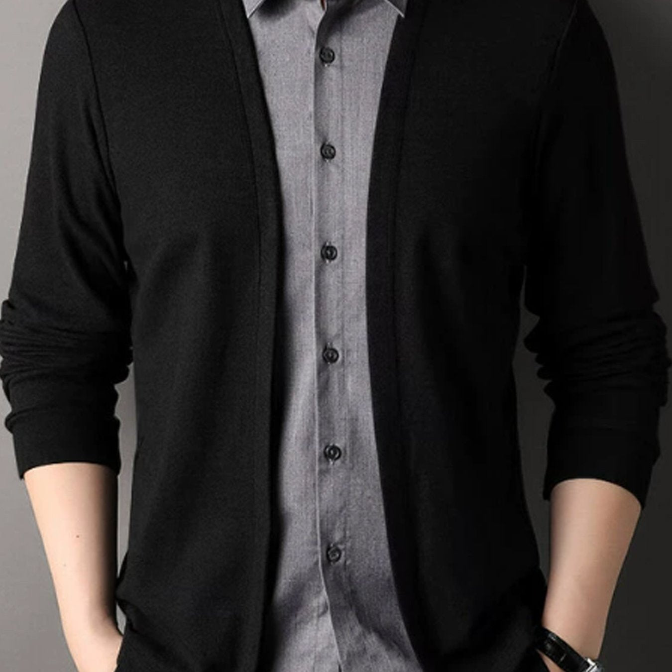 Casual Shirt & Cardigan 🌿 Button-Up, Perfect for Fall