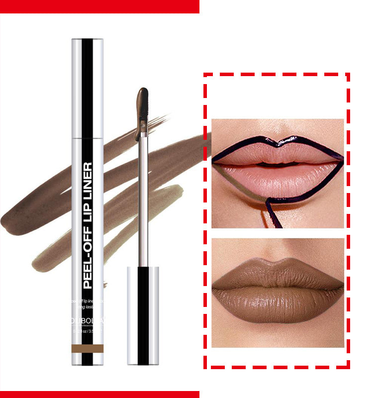 Peel-Off Matte Lip Color – All-Day Wear, Smudge-Proof & Water-Resistant