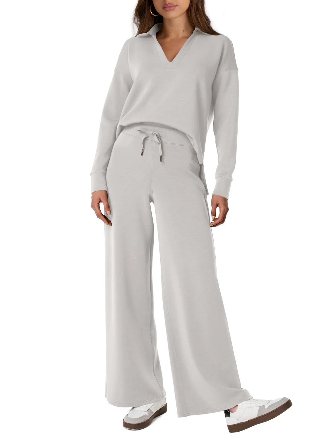 Last Day 50% OFF-Women's 2 Piece Sets Outfits Casual Long Sleeve Sweatsuits Sets
