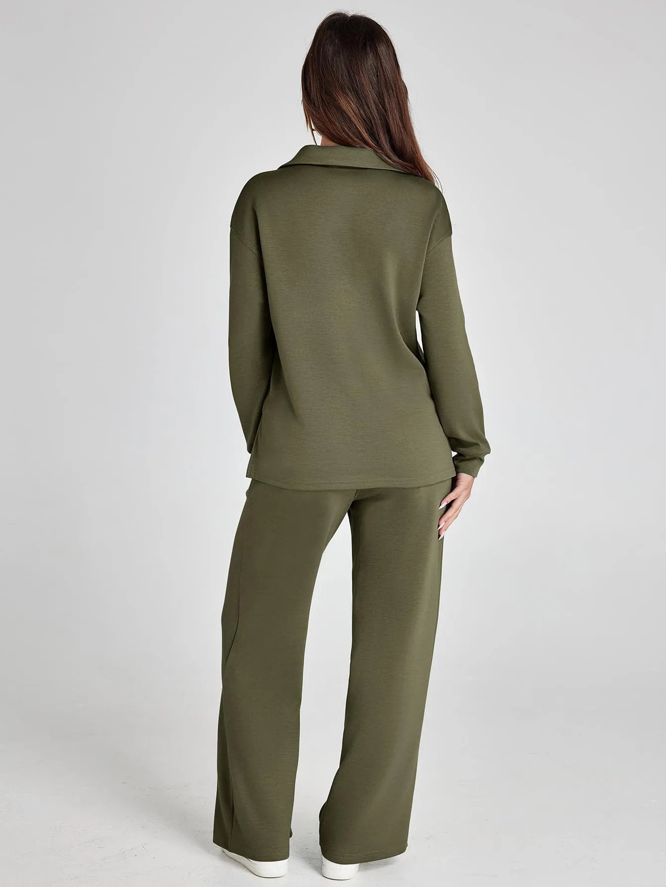 Last Day 50% OFF-Women's 2 Piece Sets Outfits Casual Long Sleeve Sweatsuits Sets