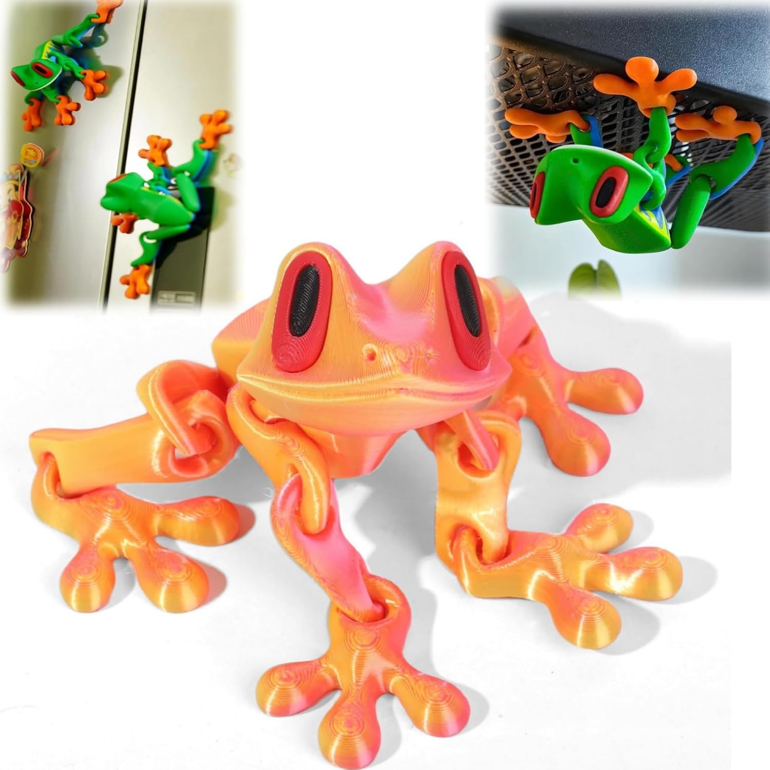 🧲🐸 Cute Frog Magnet Toy – Playful, Creative & Must-Have Gift 🎁