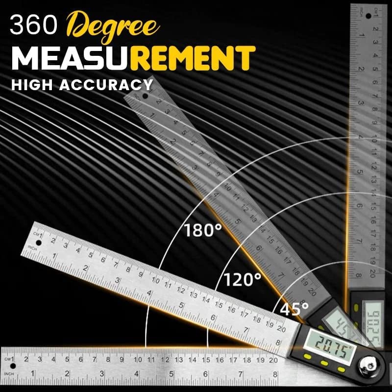 🔥 Digital Display Angle Ruler | Precision Measuring Tool ✨