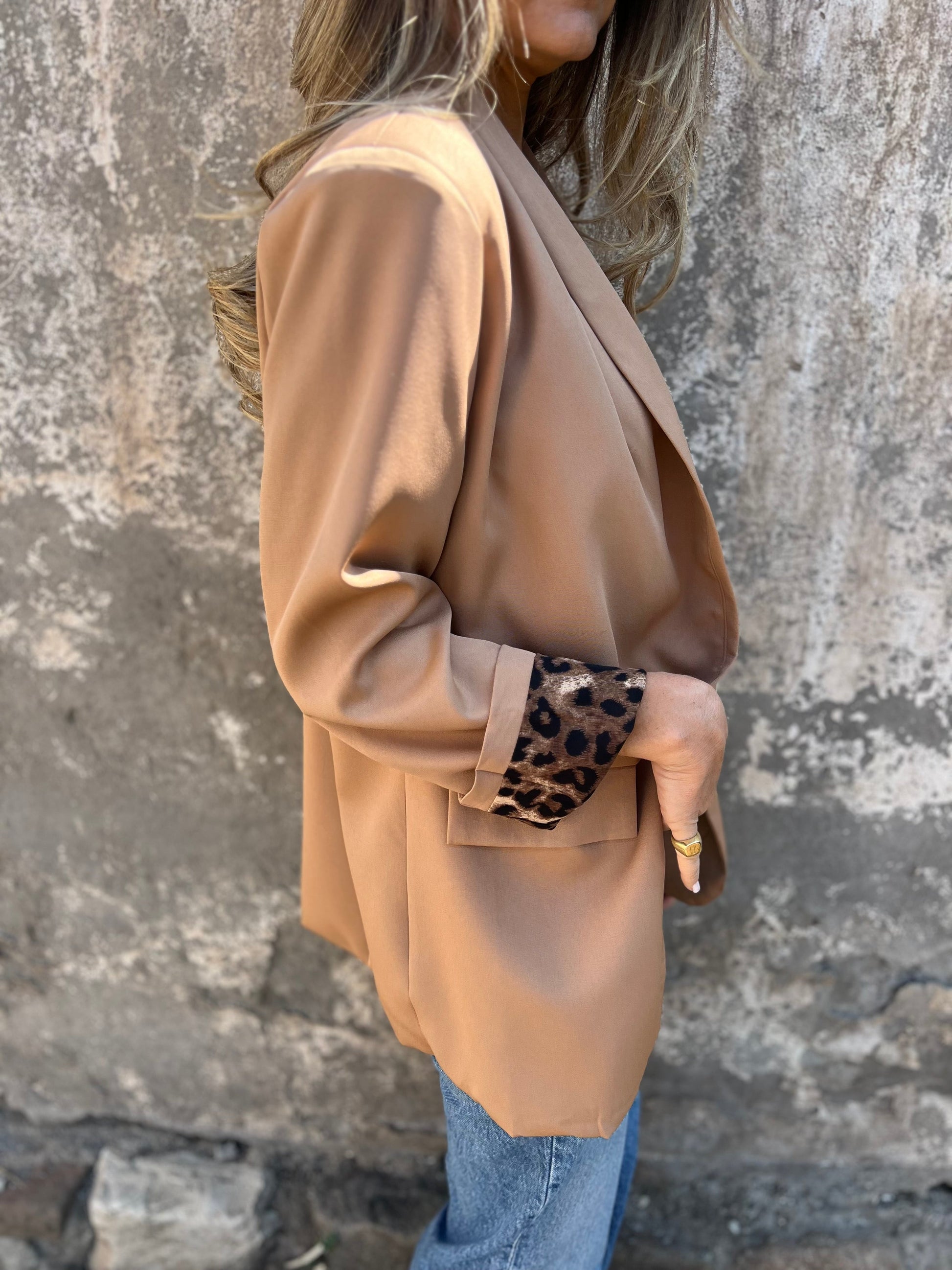 🔥 50%OFF today 🔥Autumn & Winter Leopard Print Blazer | Long-Sleeved Women’s Jacket🐆