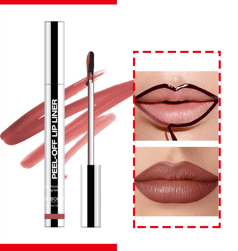 Peel-Off Matte Lip Color – All-Day Wear, Smudge-Proof & Water-Resistant