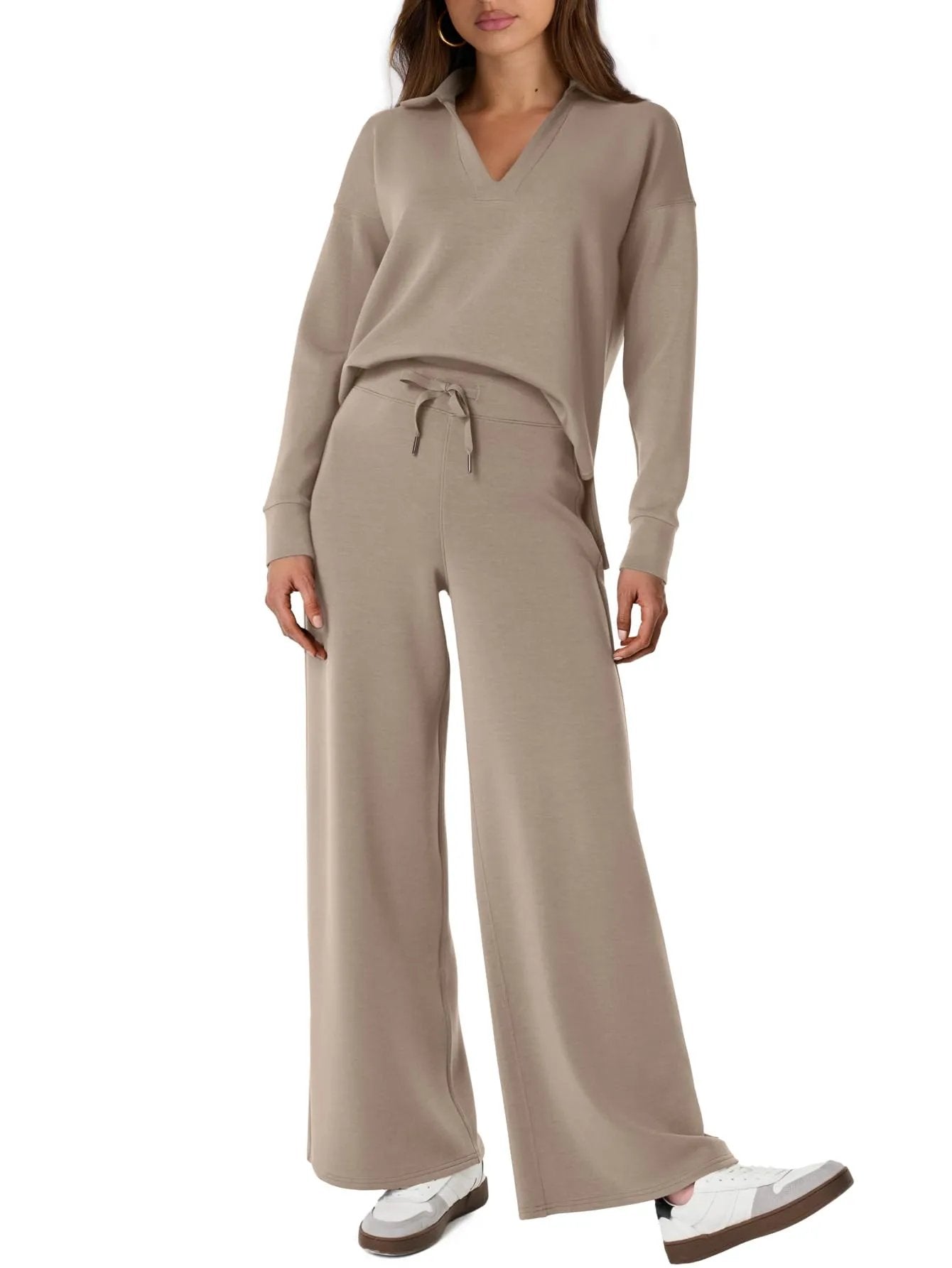 Last Day 50% OFF-Women's 2 Piece Sets Outfits Casual Long Sleeve Sweatsuits Sets