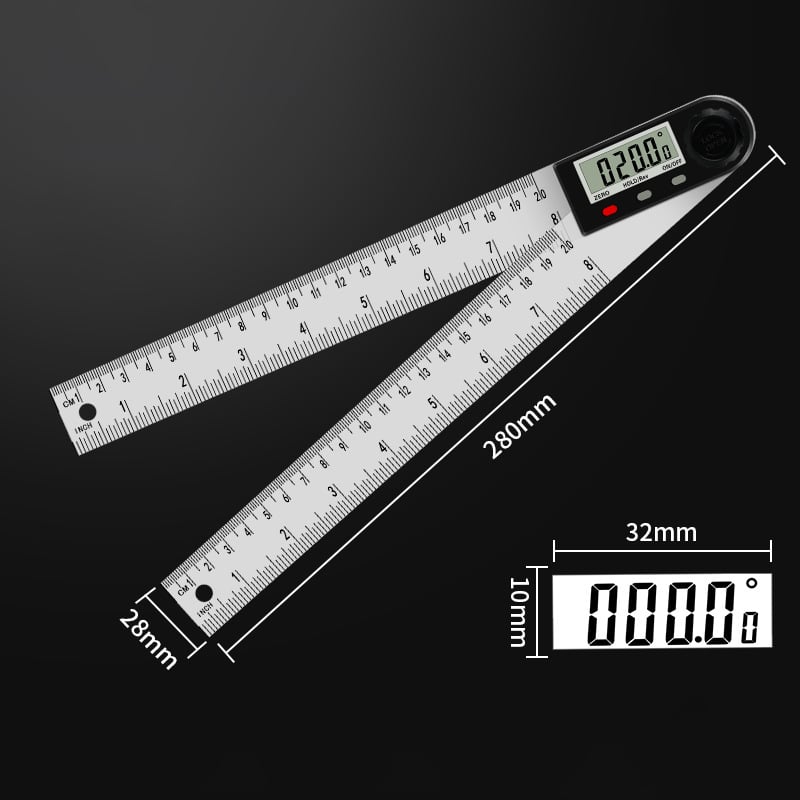 🔥 Digital Display Angle Ruler | Precision Measuring Tool ✨