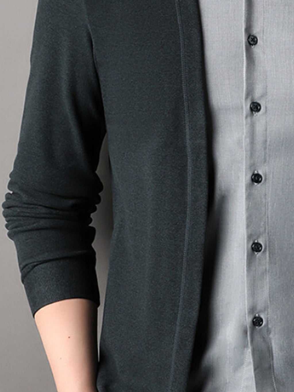 Casual Shirt & Cardigan 🌿 Button-Up, Perfect for Fall