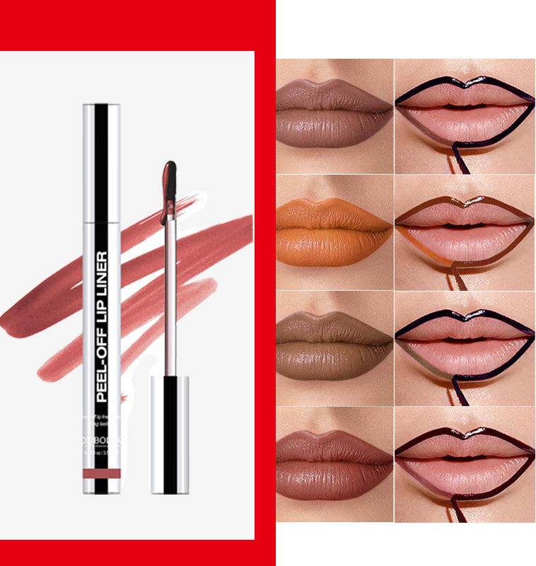 Peel-Off Matte Lip Color – All-Day Wear, Smudge-Proof & Water-Resistant