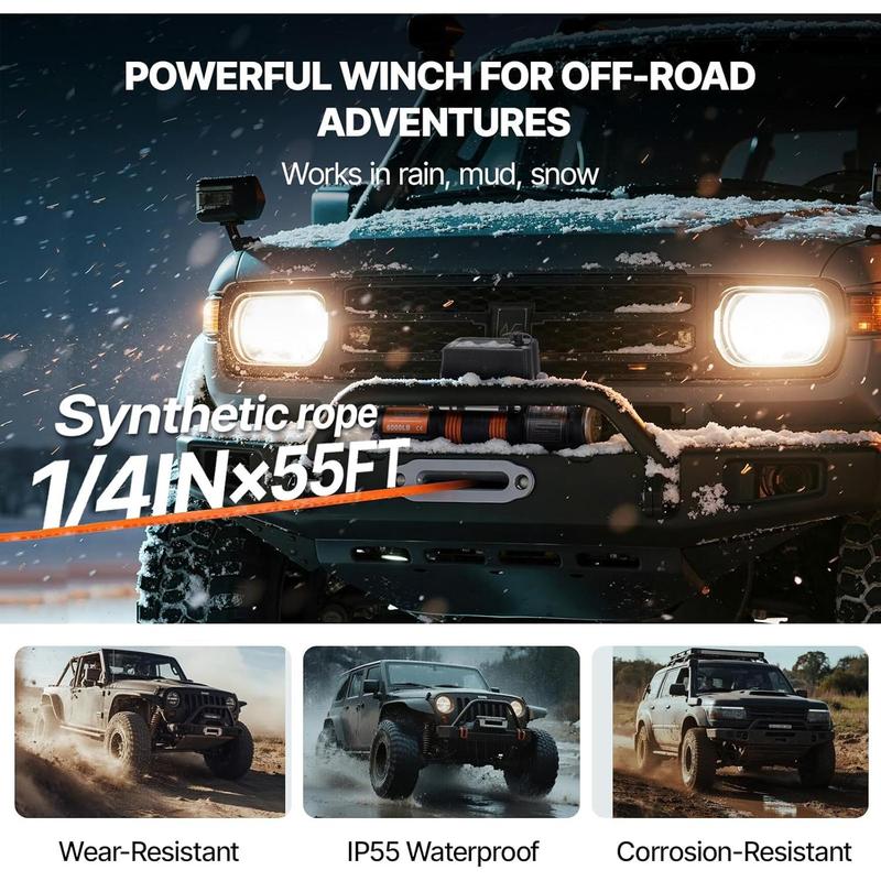 VEVOR High-Tension Electric Winch