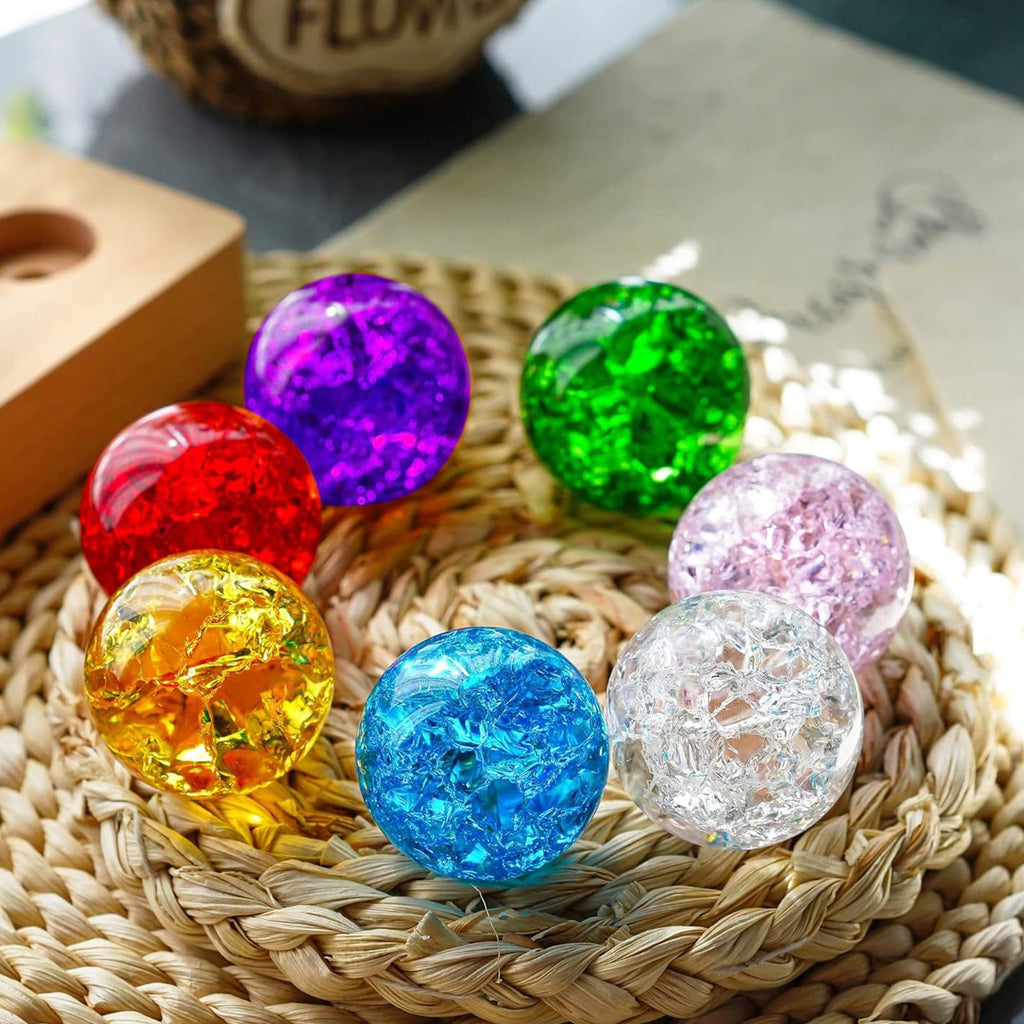 LED Chakra Balls 🔮 Crystal Energy Decor