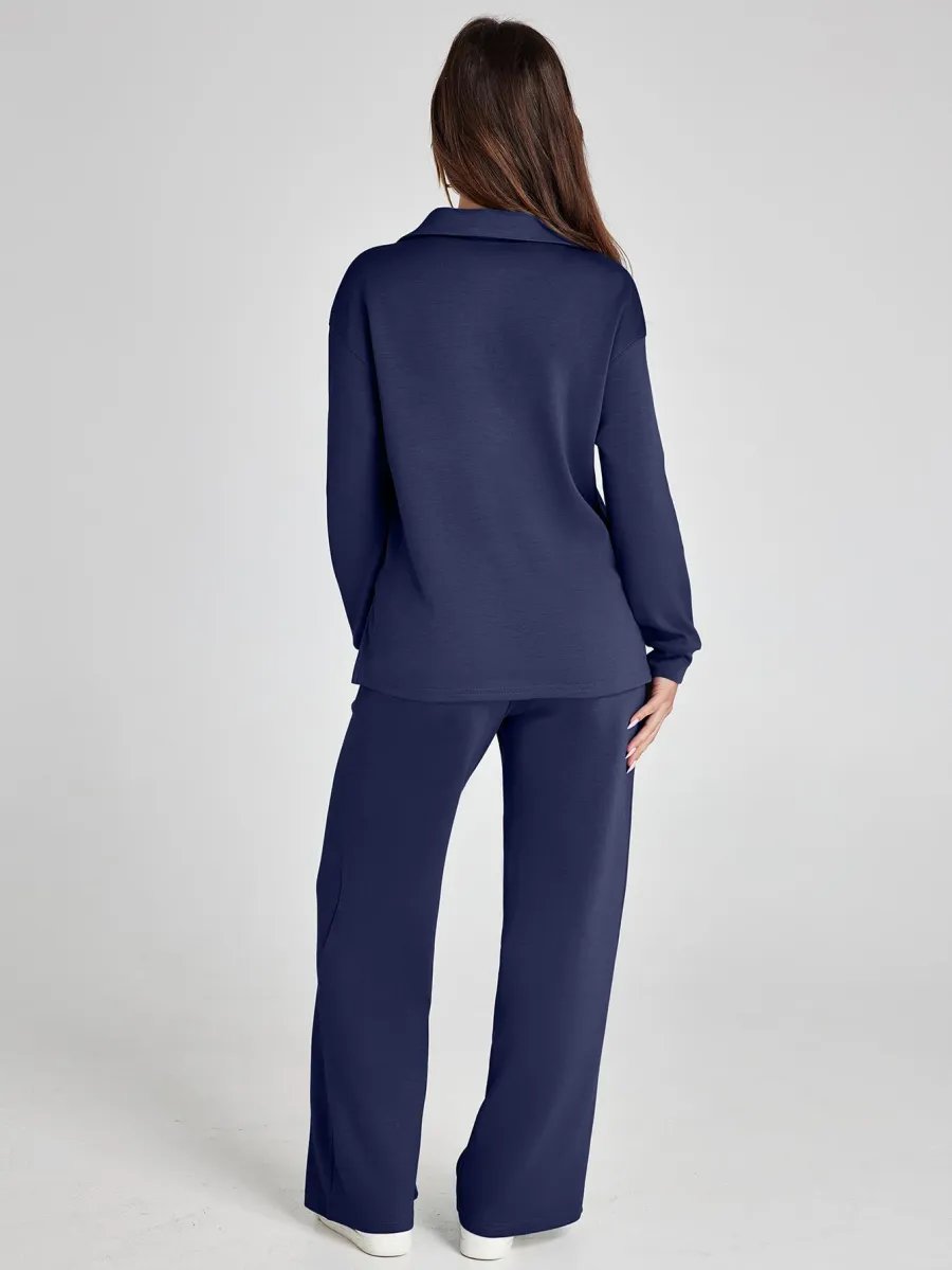 Last Day 50% OFF-Women's 2 Piece Sets Outfits Casual Long Sleeve Sweatsuits Sets