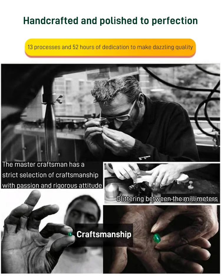 ✨ Emerald Jewelry Set | Necklace, Earrings & Bracelet | 3-Piece Set 💚