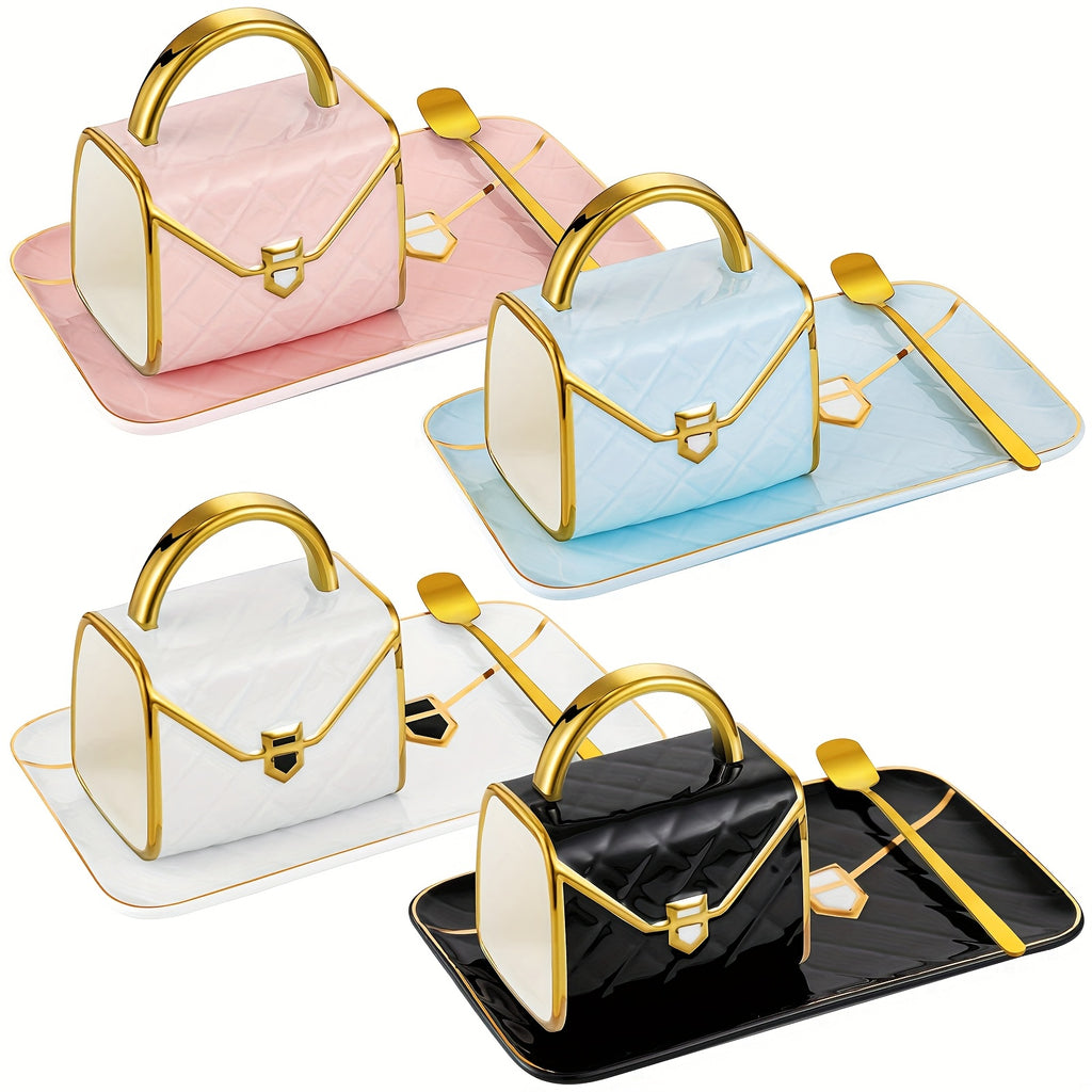 Ceramic Coffee Cup 💖 Handbag Design –50% OFF