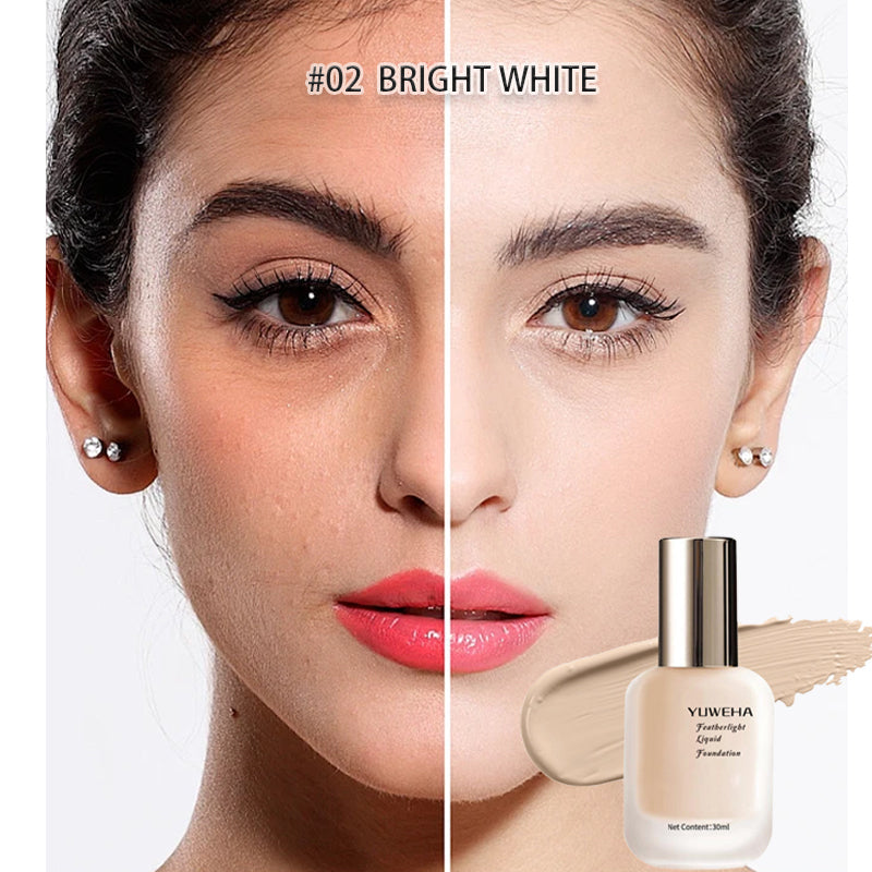 YUWEHA Moisturizing Full Coverage Liquid Foundation