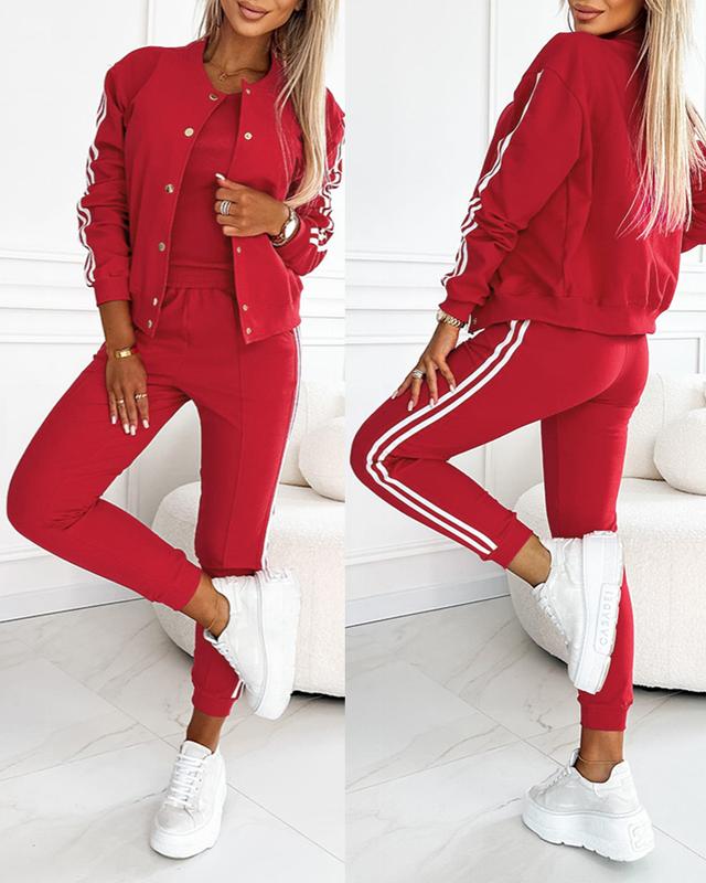 ⏰ LAST DAY SAVE 50% 💥 2025 Hot 3-Piece Tracksuit Set