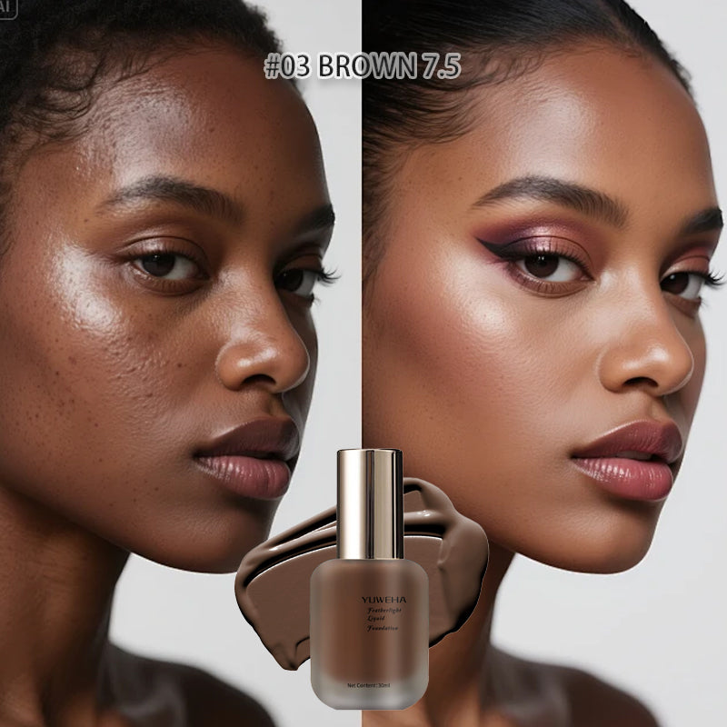 YUWEHA Moisturizing Full Coverage Liquid Foundation