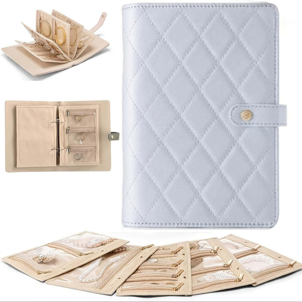 📖 Jewelry Storage Book – Chic & Compact!