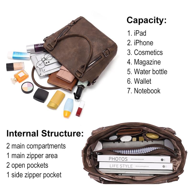 👜Purses for Women Vegan Leather Handbags