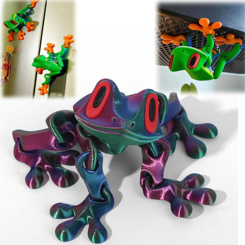 🧲🐸 Cute Frog Magnet Toy – Playful, Creative & Must-Have Gift 🎁