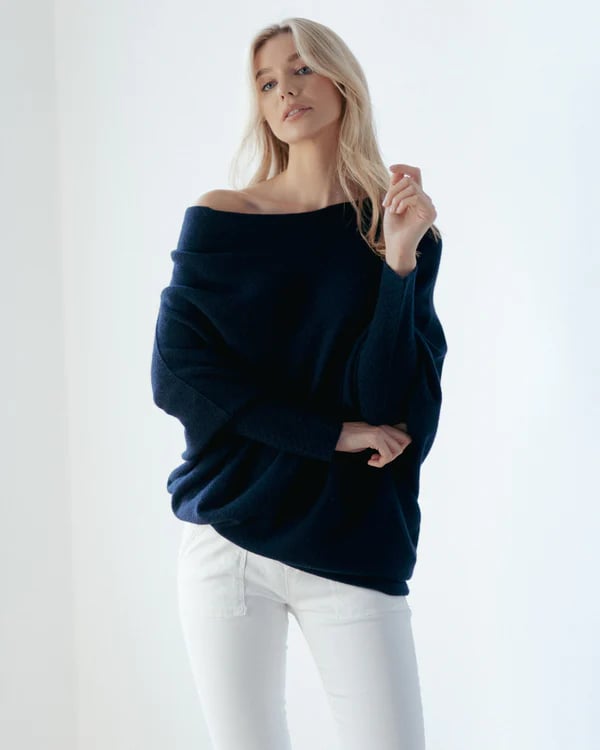✨Asymmetric Draped Jumper