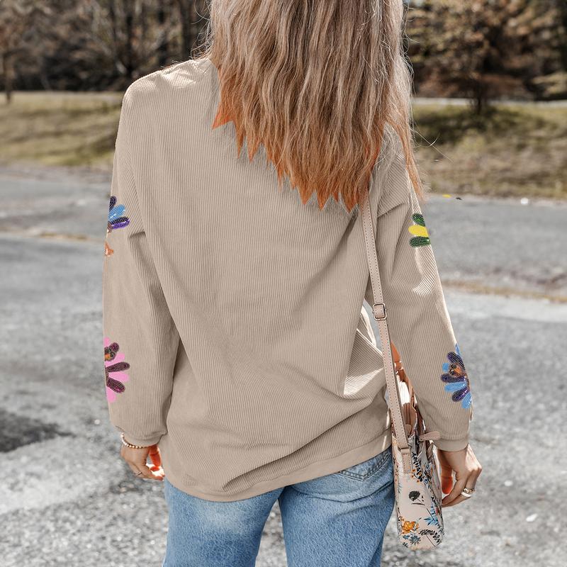 ⏰ LAST DAY SAVE 50% 💥 2025 Hot Sequin Turkey Sweatshirt