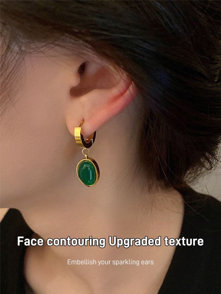 ✨ Emerald Jewelry Set | Necklace, Earrings & Bracelet | 3-Piece Set 💚